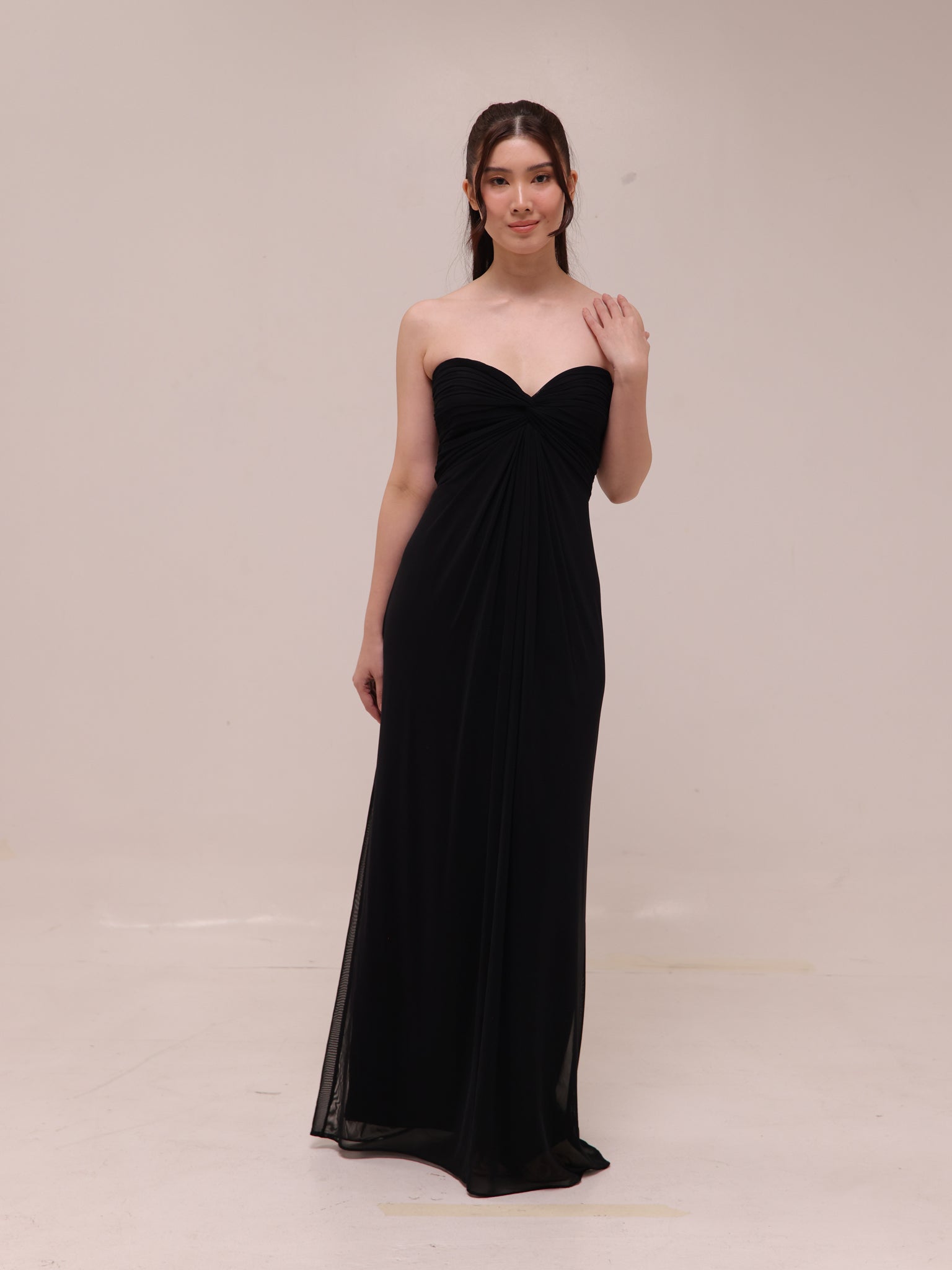 Monica Black Gown