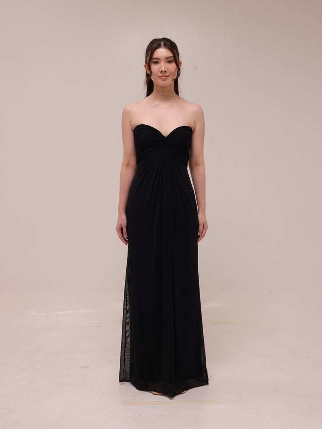 Monica Black Gown