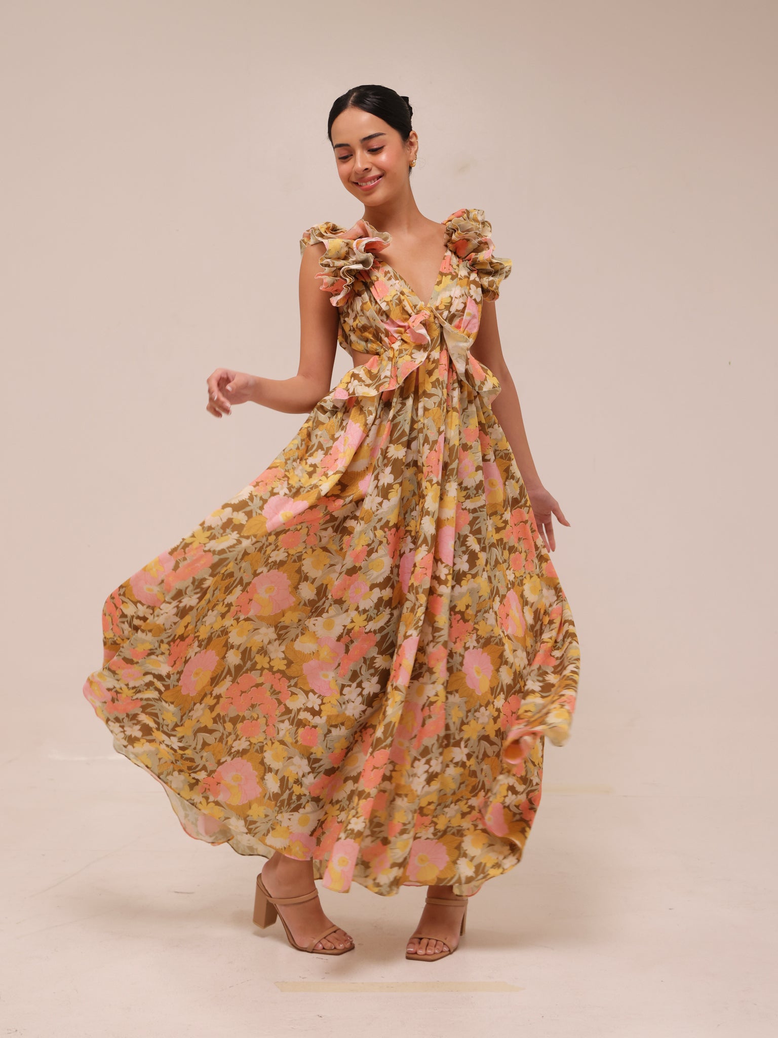 Adelaide Floral Dress