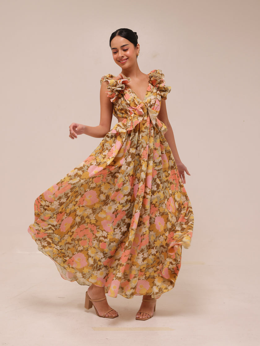 Adelaide Floral Dress