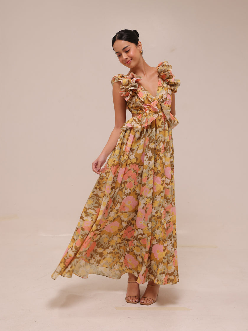 Adelaide Floral Dress
