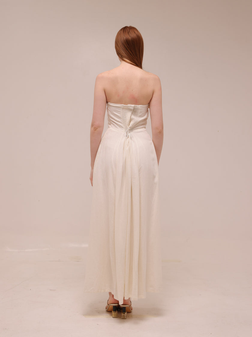 Carlota Dress Ivory