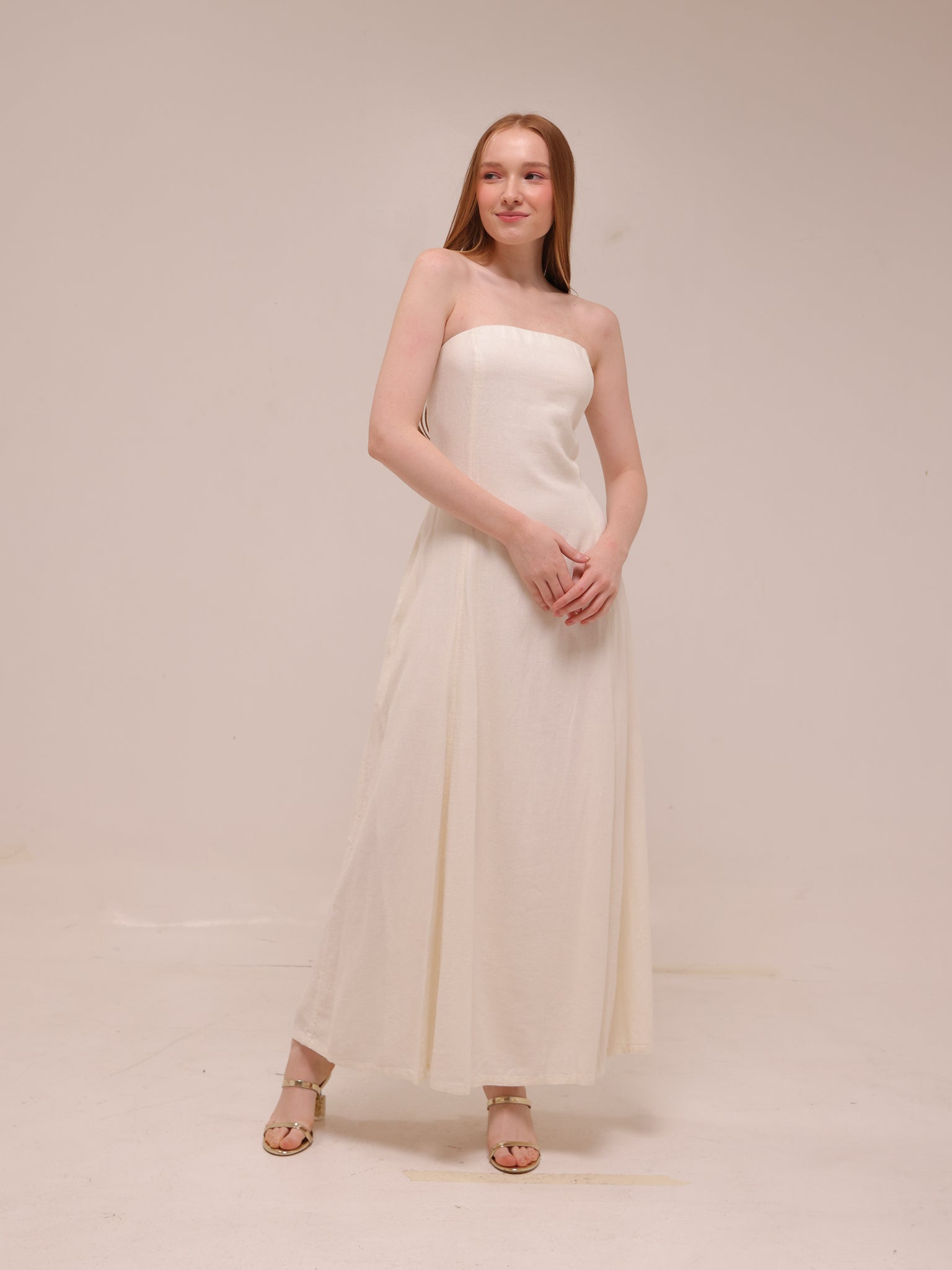 Carlota Dress Ivory