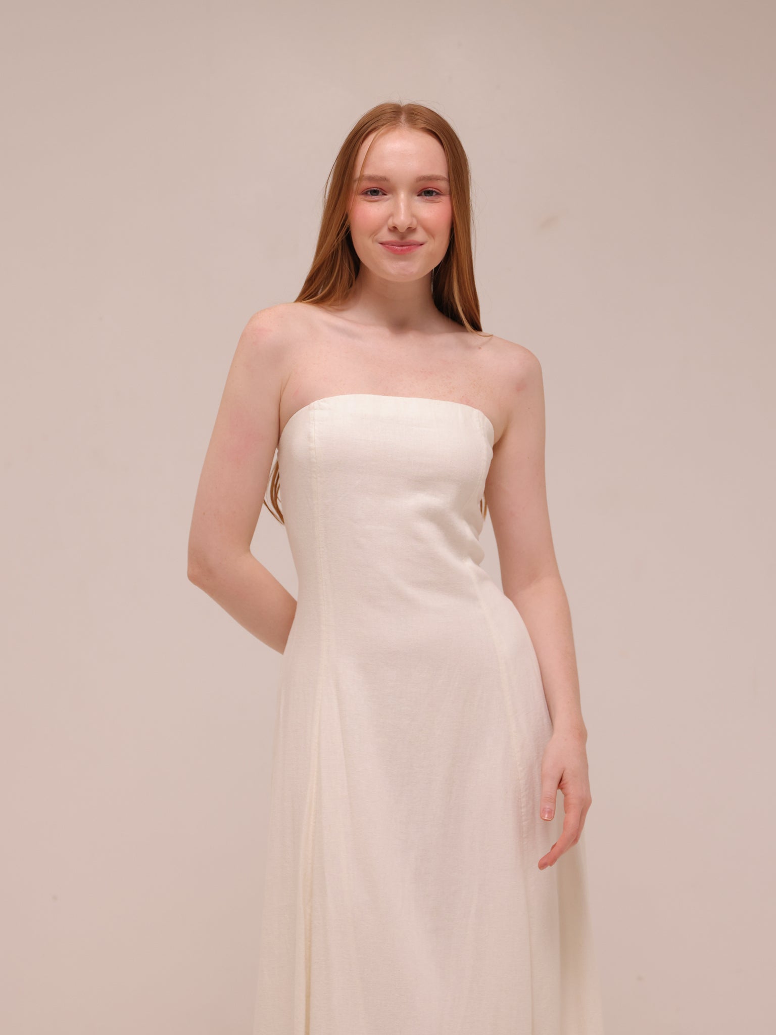 Carlota Dress Ivory