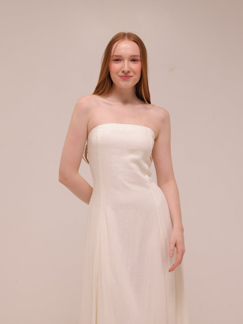Carlota Dress Ivory