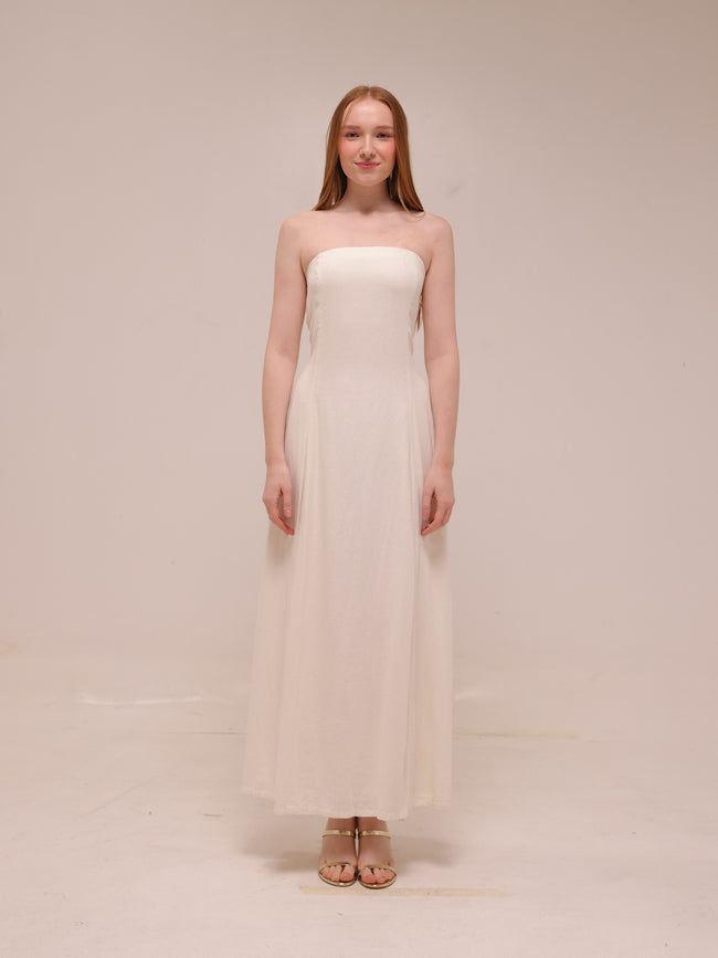 Carlota Dress Ivory