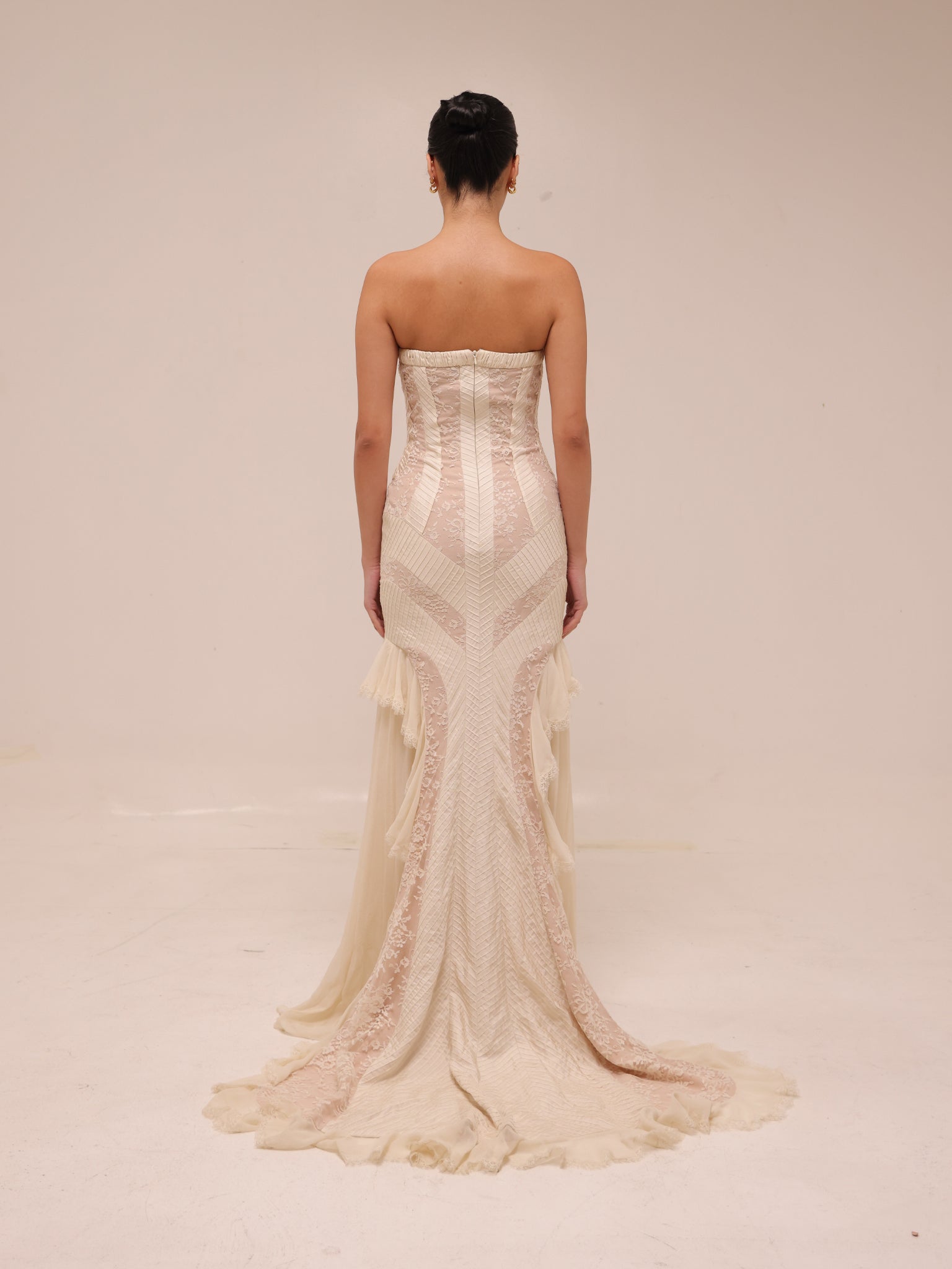 The Delphine Lace Gown
