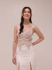 Aveline Sheer Lace Dress