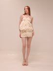 Genevieve Bow Dress in Cream