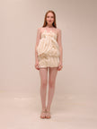 Genevieve Bow Dress in Cream