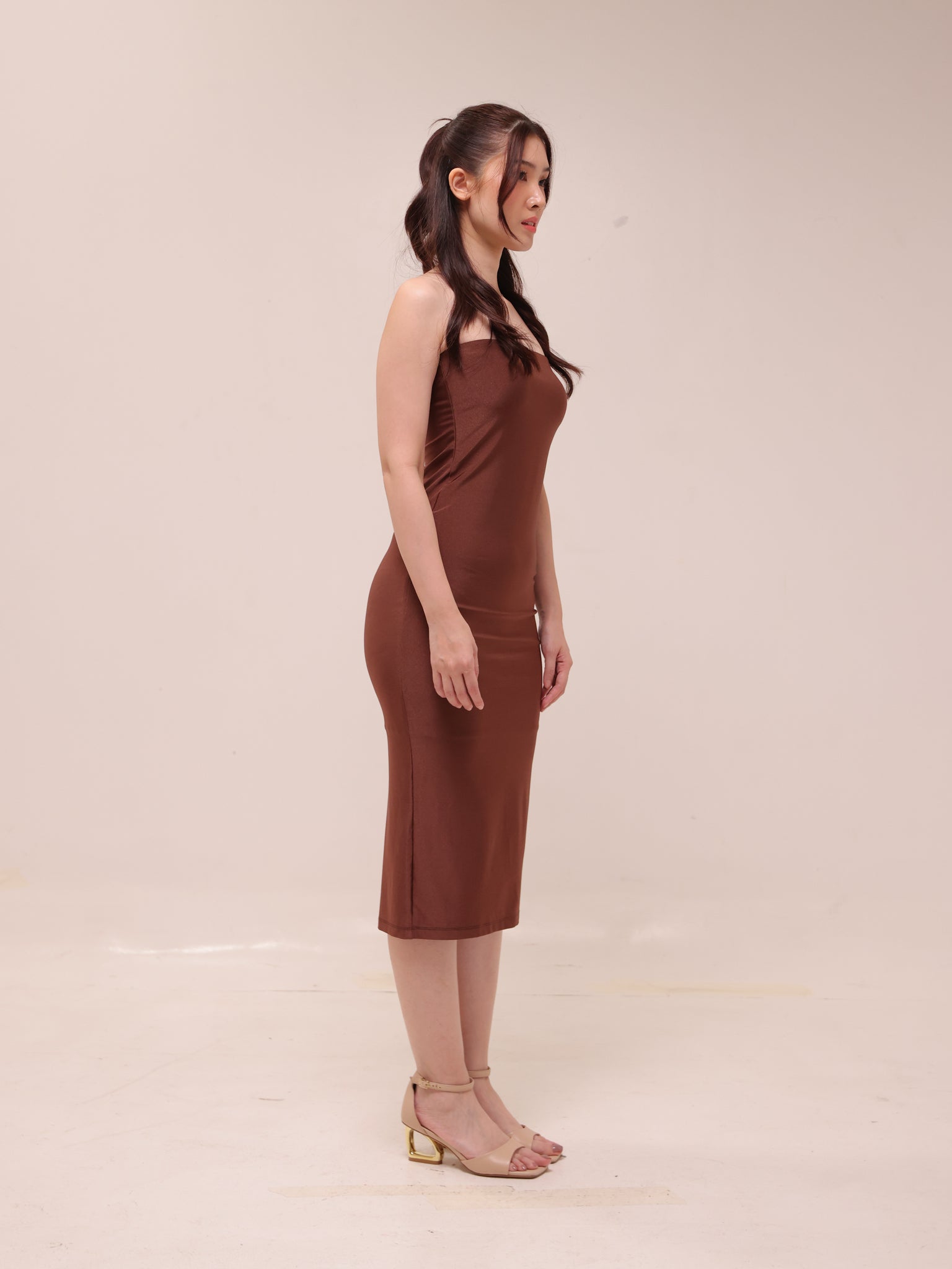 Bandeau Tub Midi Dress