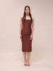 Bandeau Tub Midi Dress
