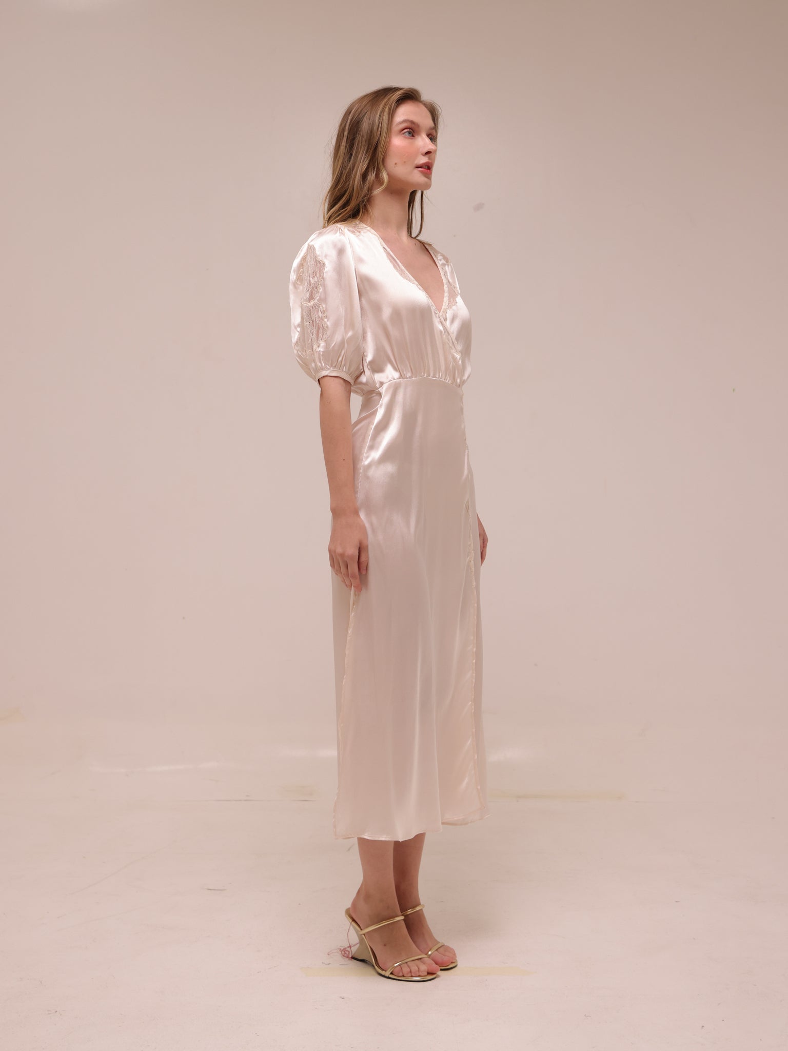 Wrap Midi Dress
