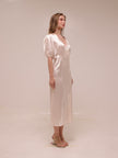 Wrap Midi Dress