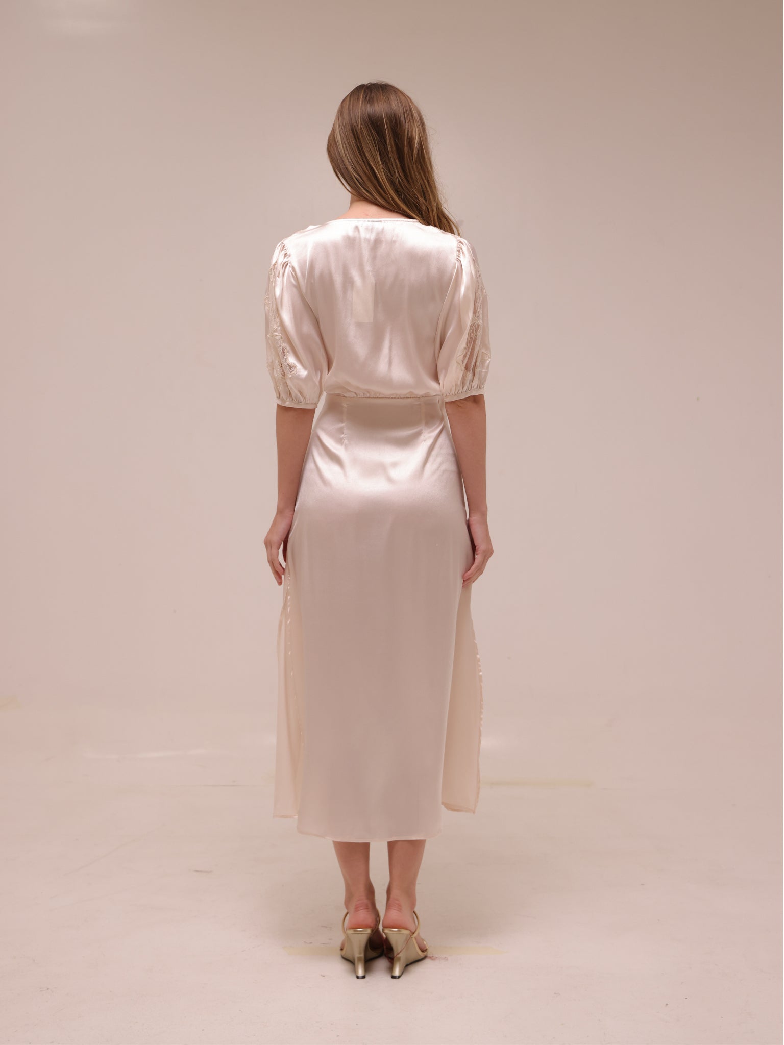 Wrap Midi Dress