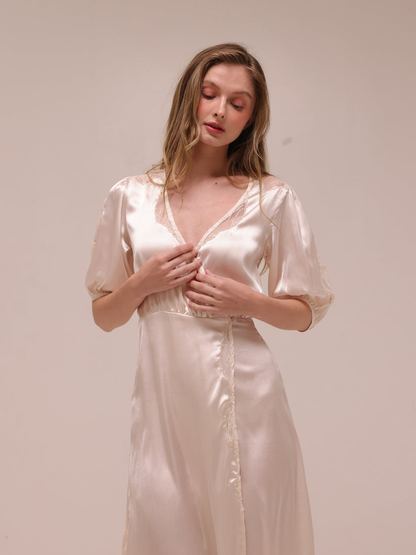 Wrap Midi Dress