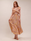 Lila Sunburst Ruffle Set