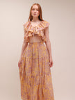 Lila Sunburst Ruffle Set