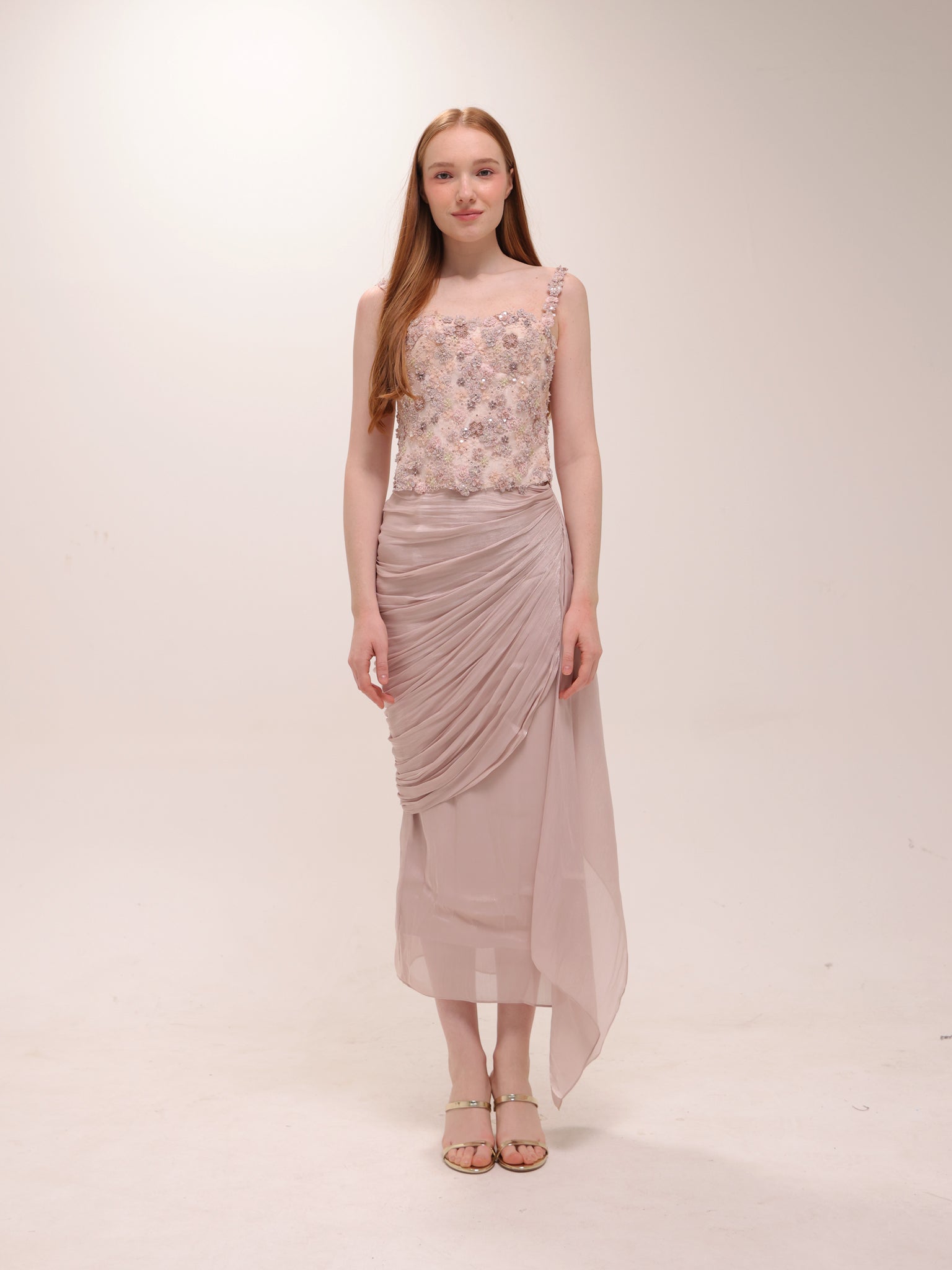 The Rosalie Set in Blush Veil