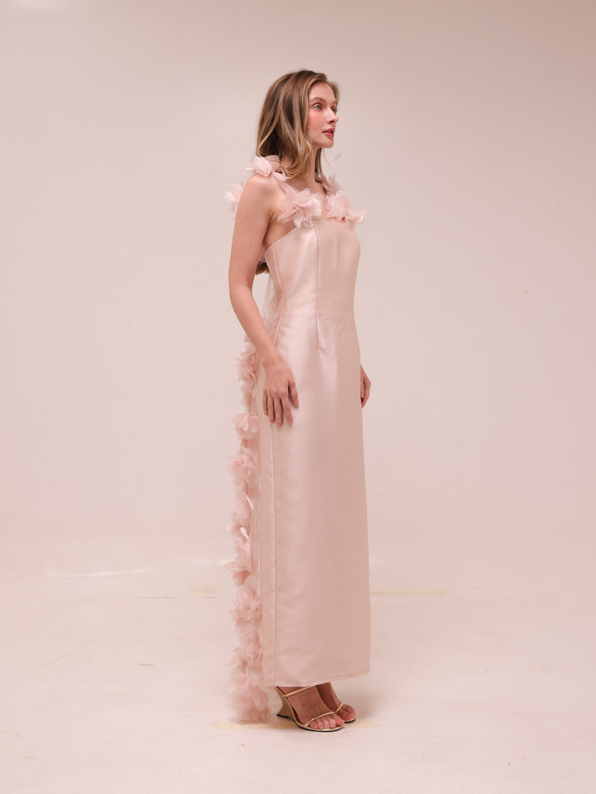 Amara Petal Sleeve Gown