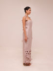 Lily Cutwork Slip Midi Dress