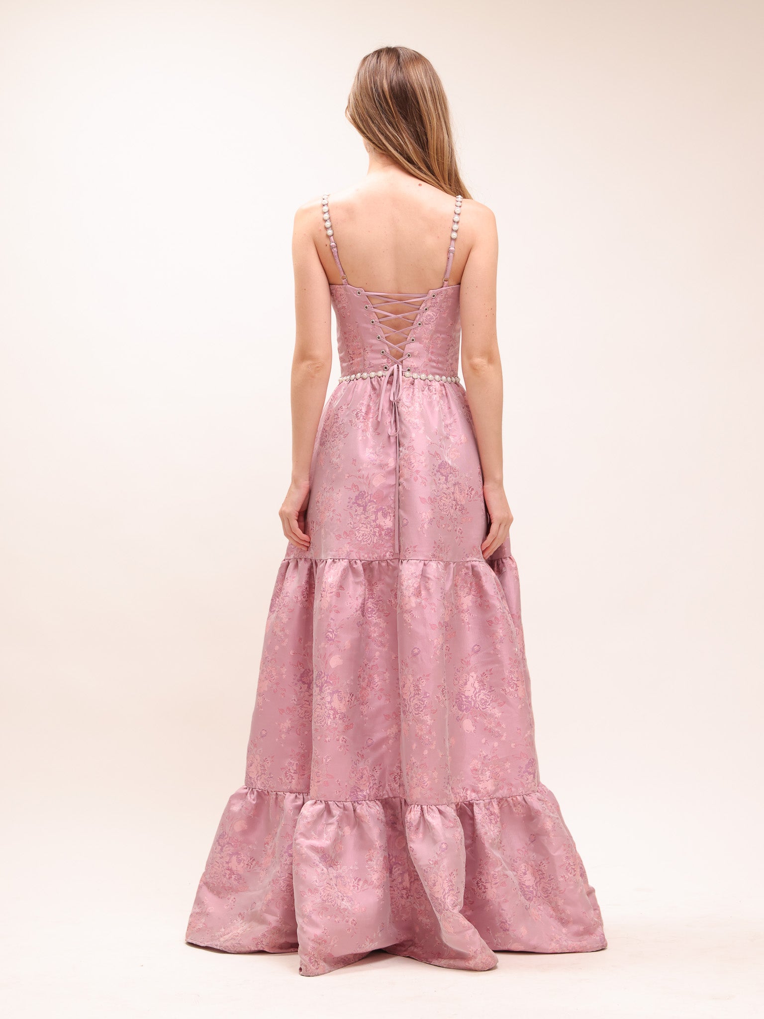 The Lucetta Dress in Orchid Haze Windsor