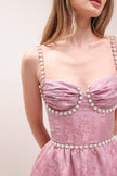 The Lucetta Dress in Orchid Haze Windsor