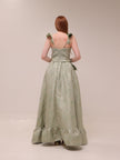 The Veronica in Sage Windsor Brocade