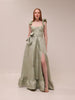 The Veronica in Sage Windsor Brocade