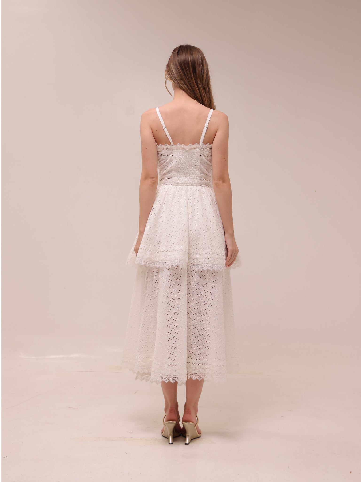 Panna Cotta Maxi Dress in White