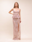 Ophilia Dress in Hushed Violet