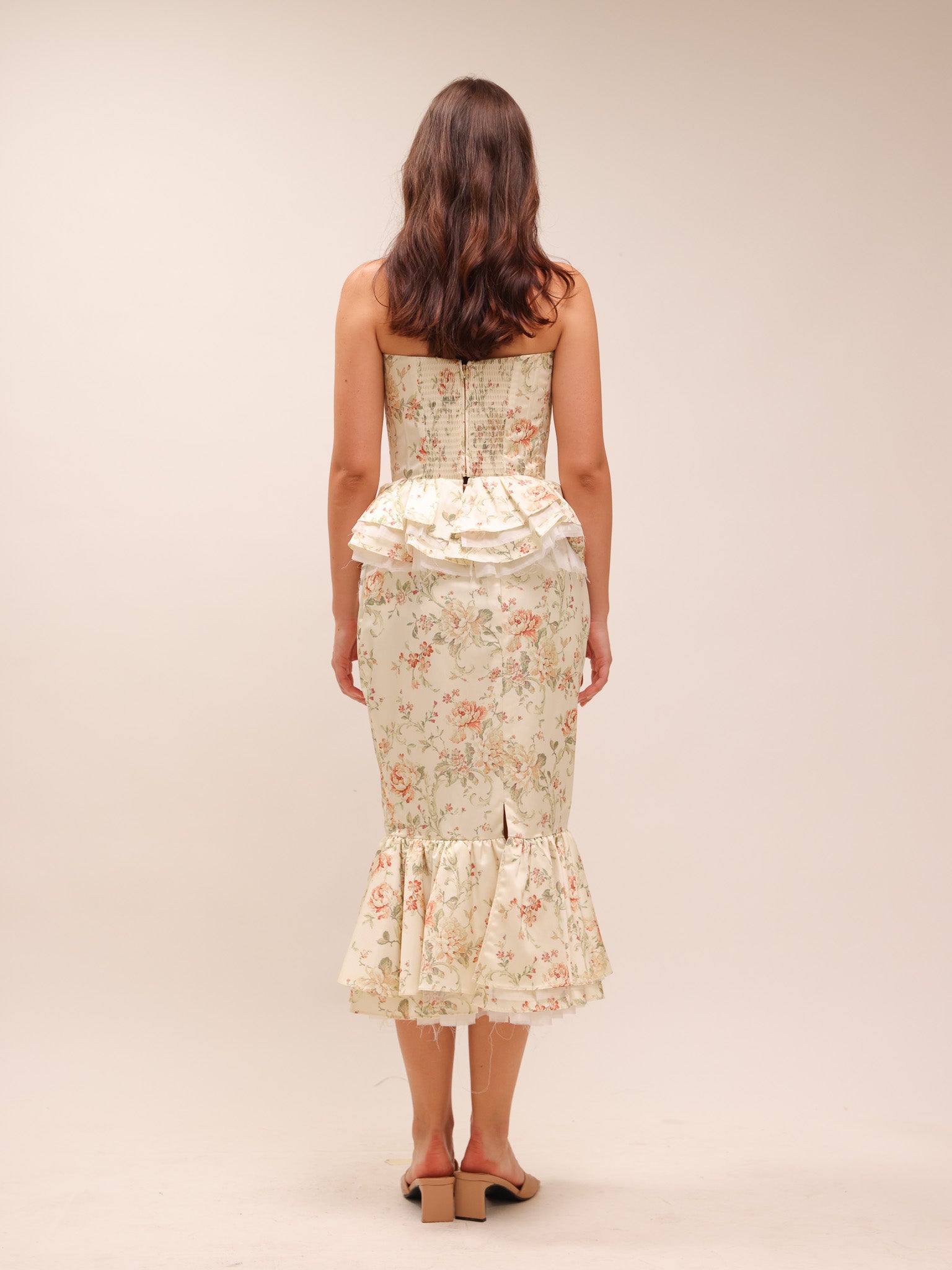 Marie Top & Medici Skirt in Carmel Valley Rose