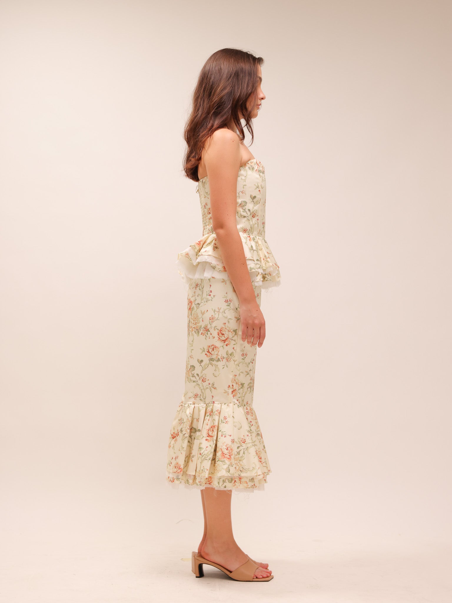 Marie Top & Medici Skirt in Carmel Valley Rose