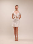 White Eyelet Dress