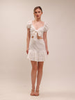 White Eyelet Dress