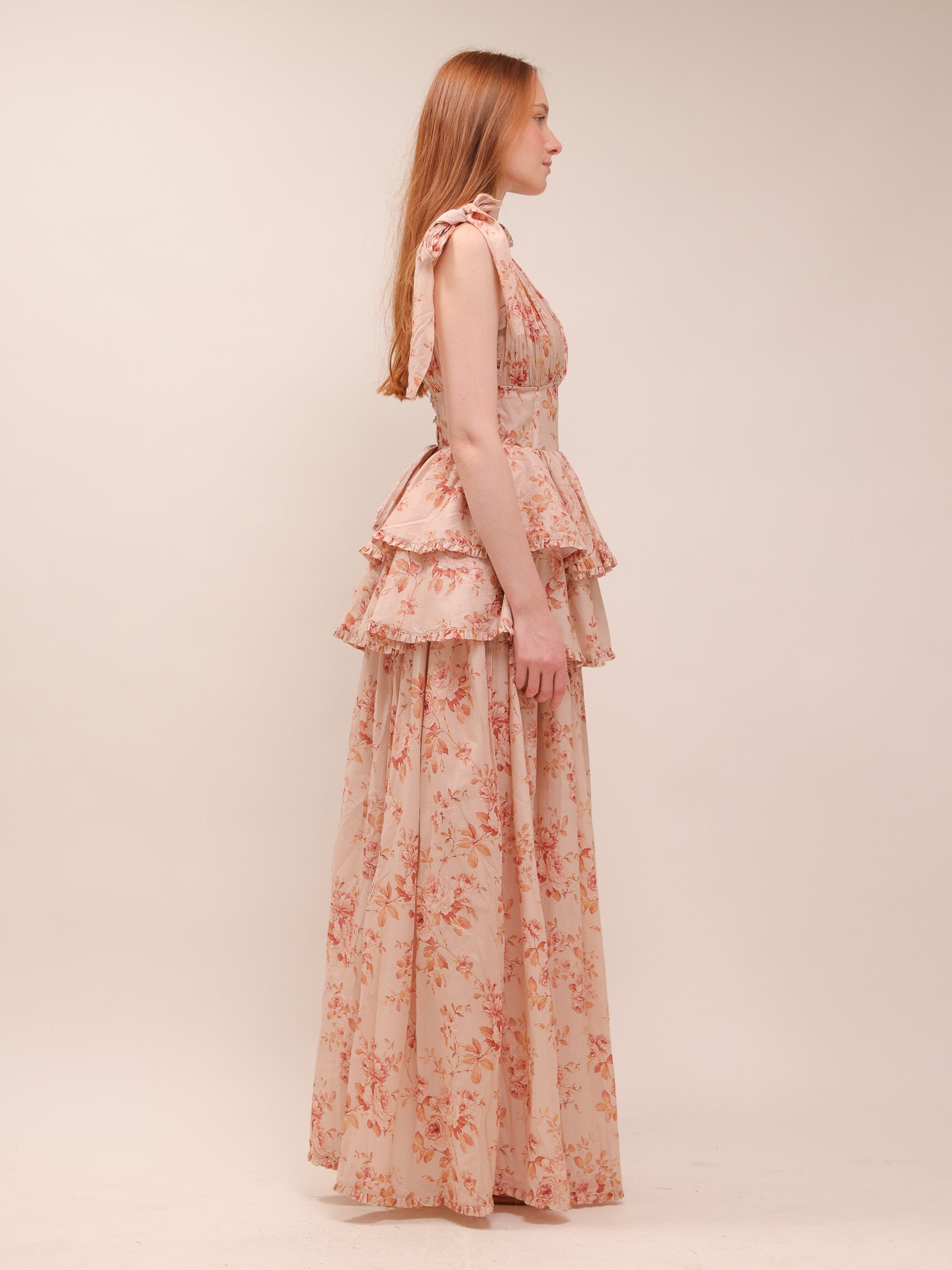 The Maile Dress in Cedar Rose