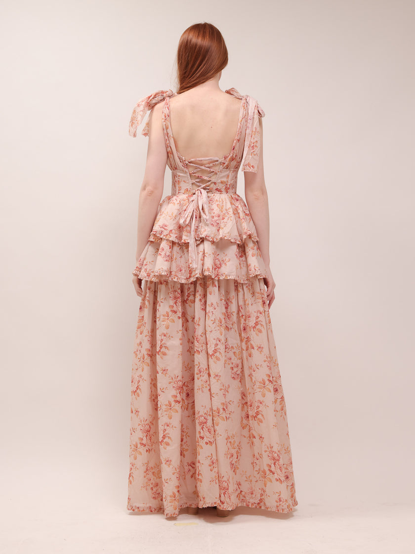 The Maile Dress in Cedar Rose