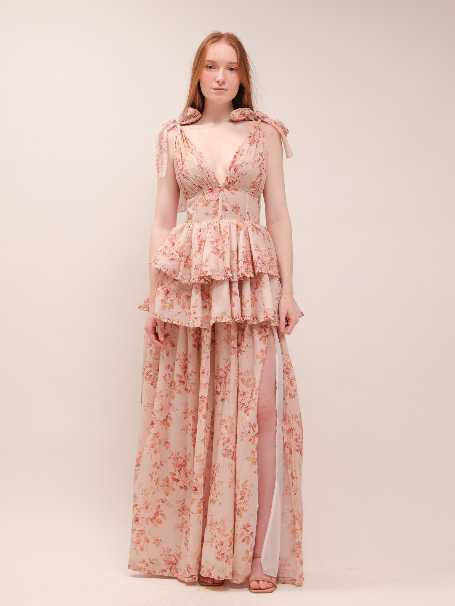 The Maile Dress in Cedar Rose