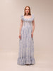 Rosetta Dress in Blue Tapestry Rose