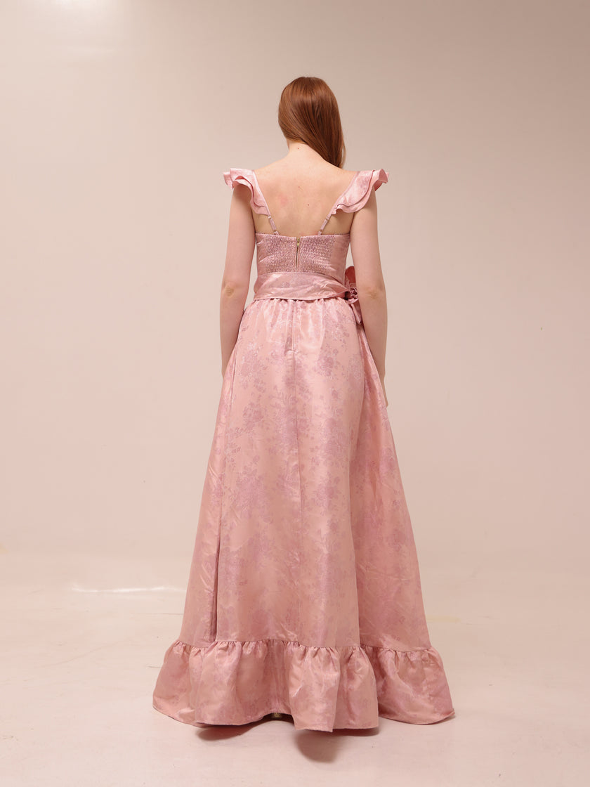 The Veronica Dress in Light Pink