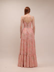 The Gwen Dress in Light Pink Tapestry Rose
