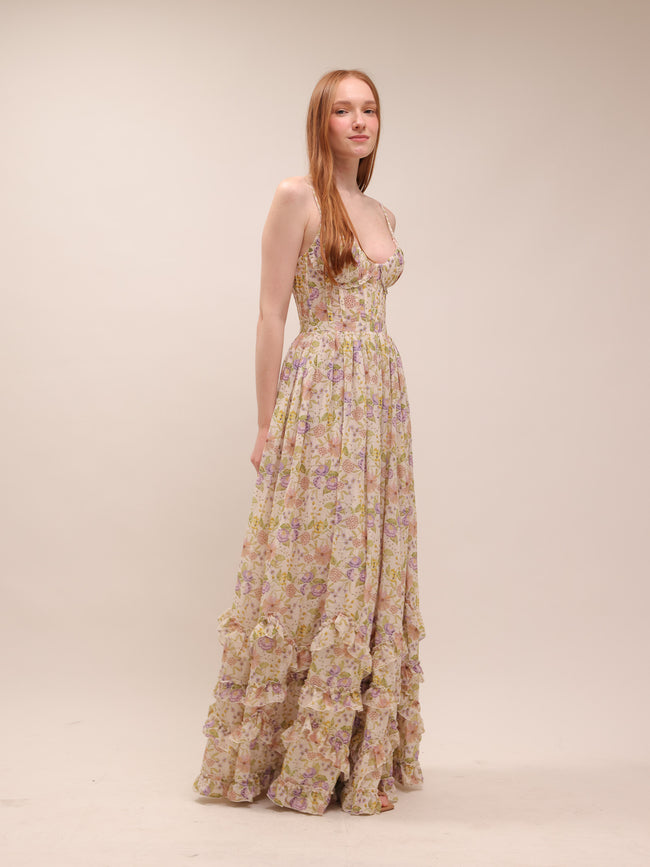 The Carmen Dress in Cordoba Print