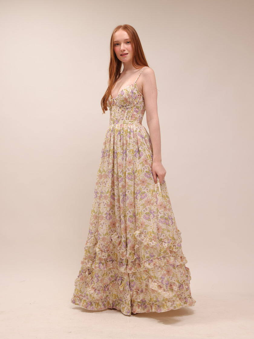 The Carmen Dress in Cordoba Print
