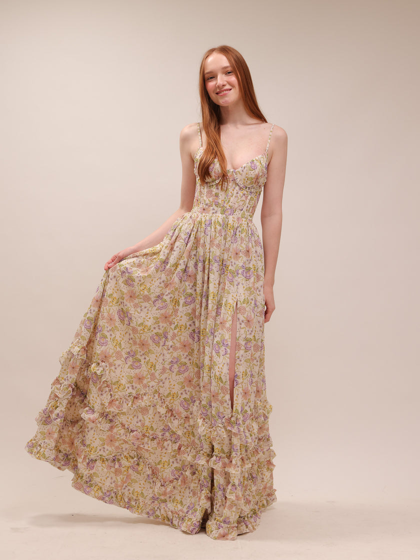 The Carmen Dress in Cordoba Print