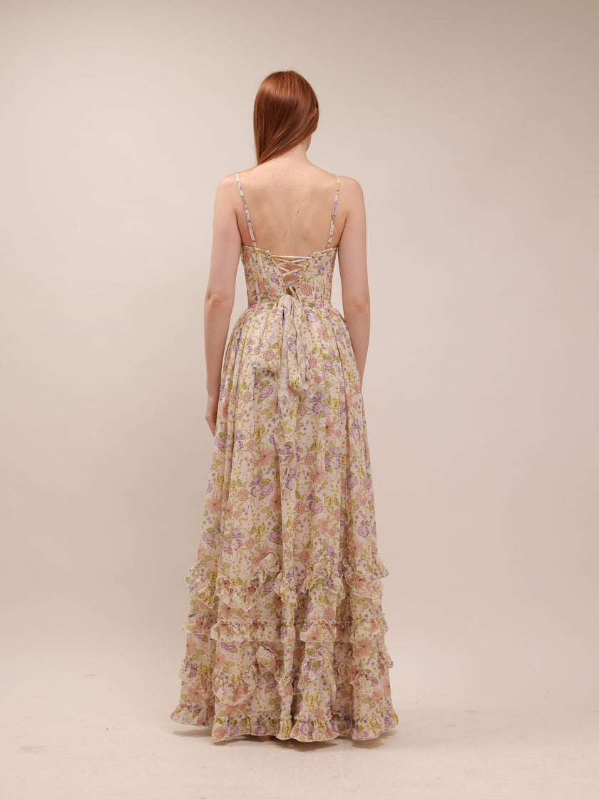 The Carmen Dress in Cordoba Print