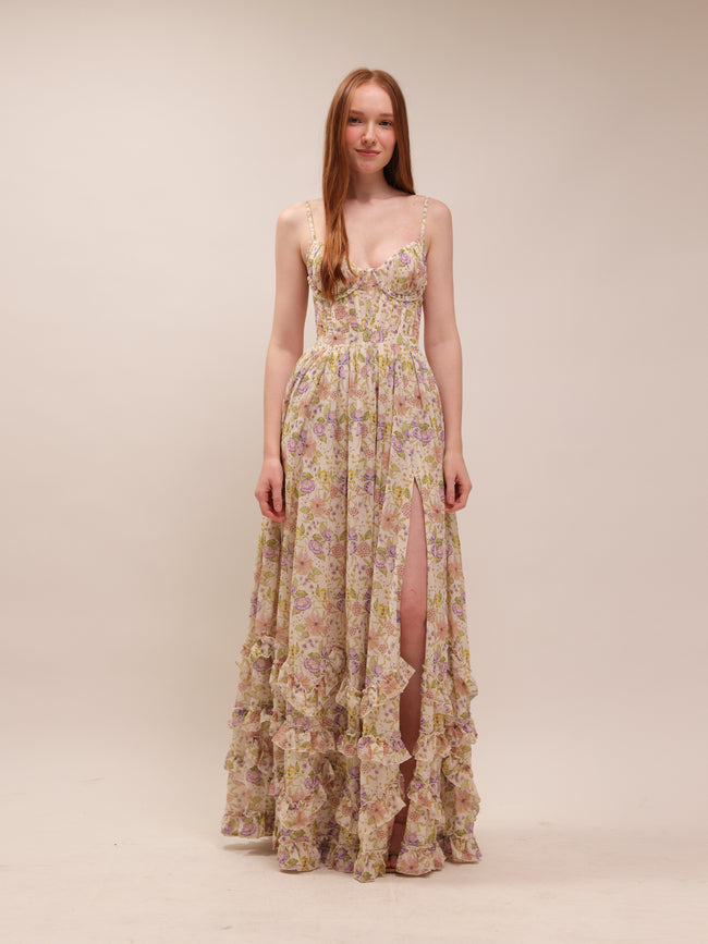 The Carmen Dress in Cordoba Print