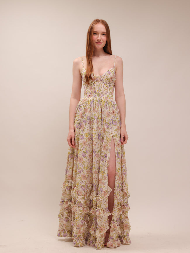 The Carmen Dress in Cordoba Print