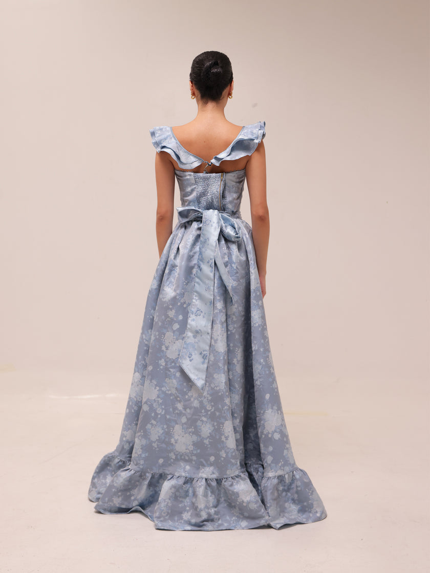 The Veronica in Denim Blue Windsor