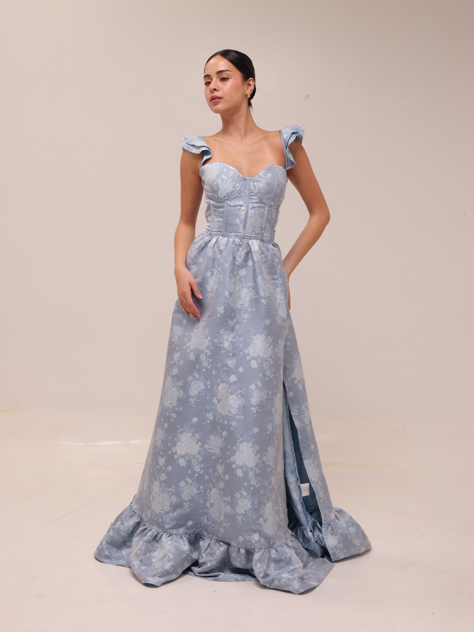 The Veronica in Denim Blue Windsor