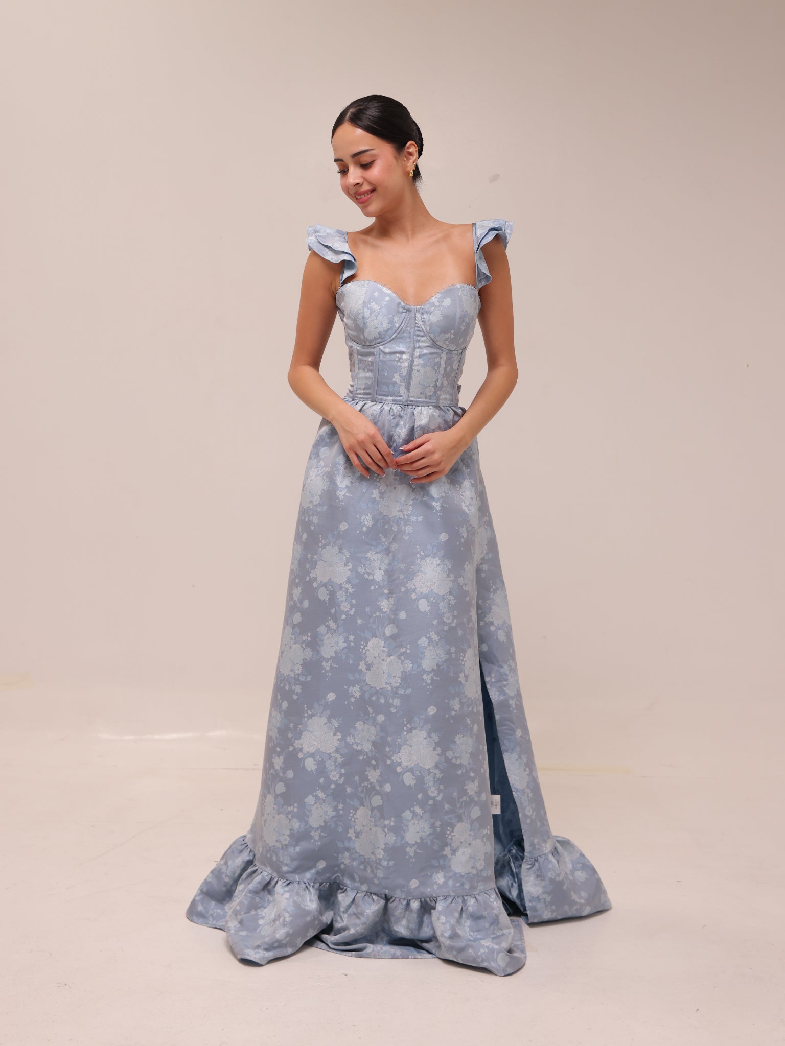 The Veronica in Denim Blue Windsor